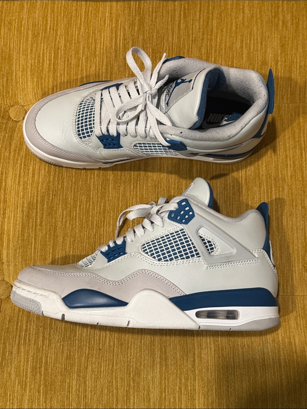 2024 Nike Air Jordan 4 Retro Military Blue 
SZ Men’s 8.5 - Picture 11 of 17
